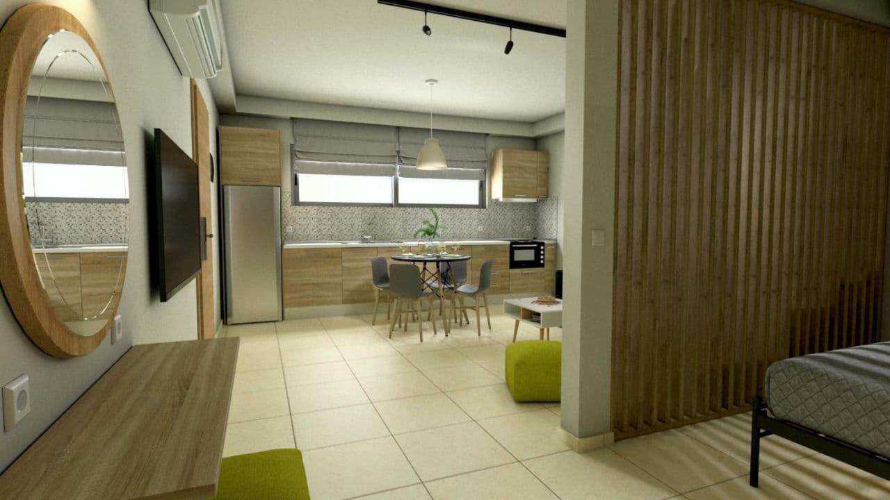 Green - Comfy Center Rodos Asgourou Esterno foto