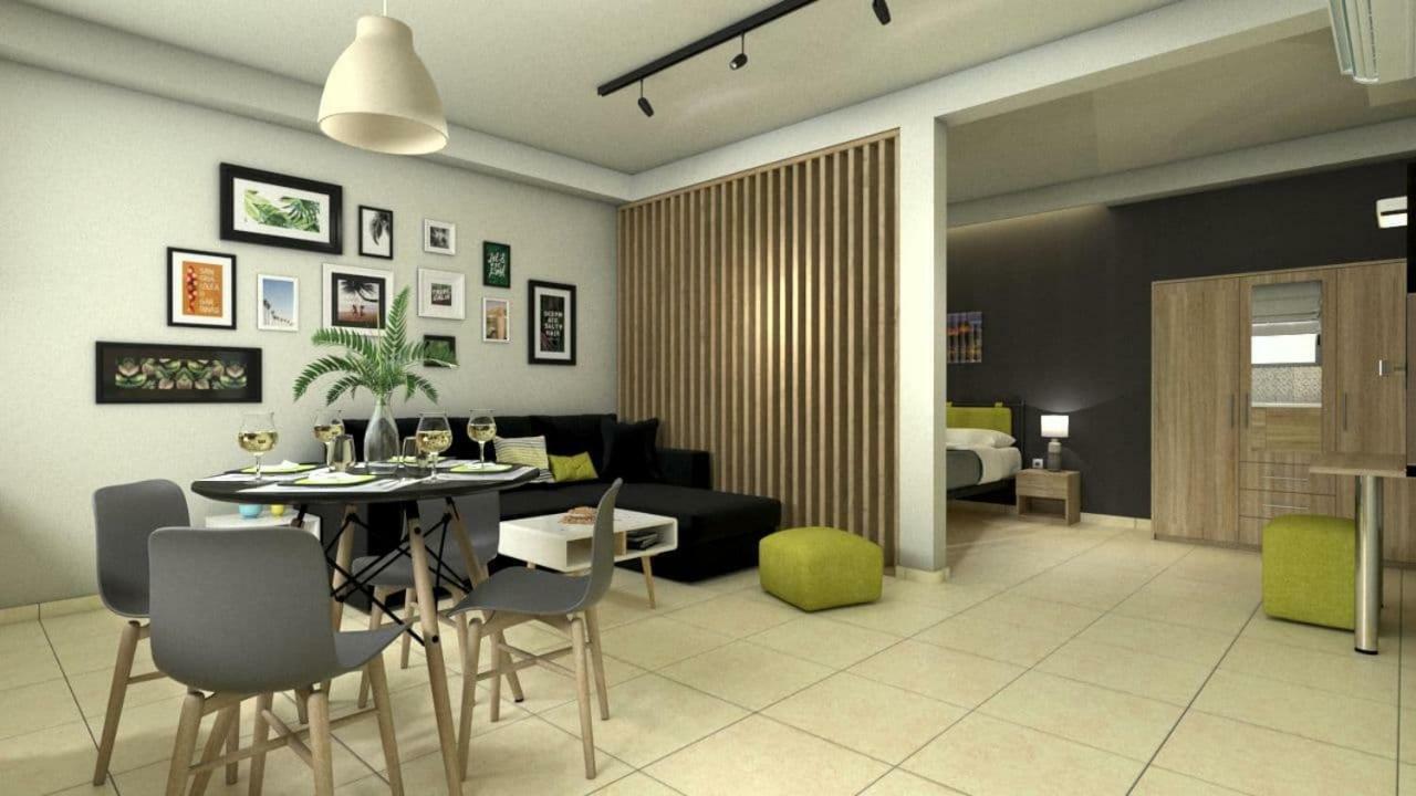Green - Comfy Center Rodos Asgourou Esterno foto